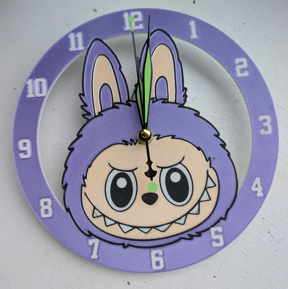 Little Monster Wall‎ Clock Choose Your Color